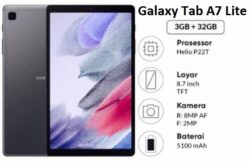 Samsung Galaxy Tab A7 Lite phone specs