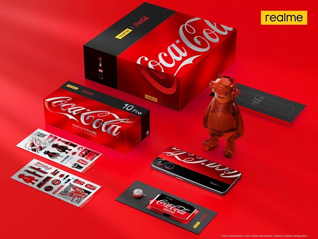 Unboxing realme 10 Pro 5G Coca-Cola Edition Special 2023