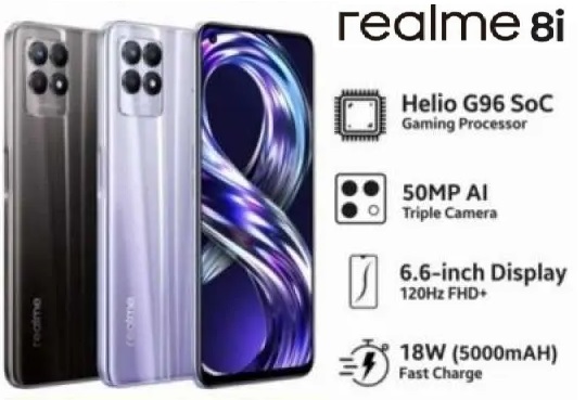 realme 8i 4G (4/64 GB) (6/128 GB) spec