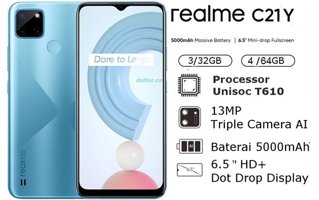 realme C21Y spec