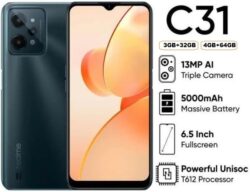 realme C31 phone specs